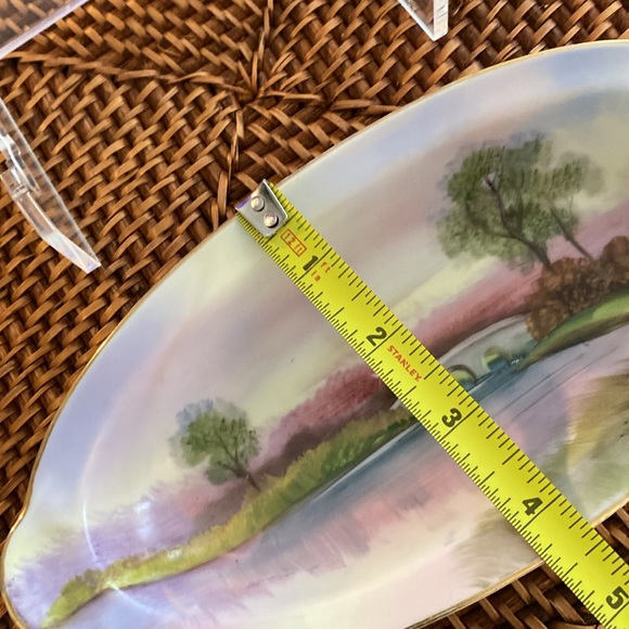 Vintage Handpainted Antique Plate - Picture 5 of 5